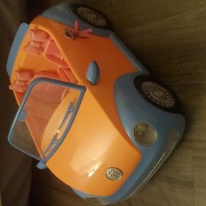 Glitter Girls Convertible Car - Purple - NEW